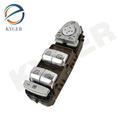comprar Peças sobressalentes Interruptor de janela de energia 2229052004 Cor de café Interruptor de janela da frente Lifer Para Mercedes Benz W222 W213 222 905 20 04 Fabricação em linha