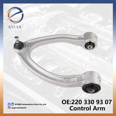 comprar 2203309307 Peças de suspensão de automóveis Braço de comando superior dianteiro esquerdo Alumínio 220 330 93 07 para Mercedes Benz Classe S W220 Fabricação em linha