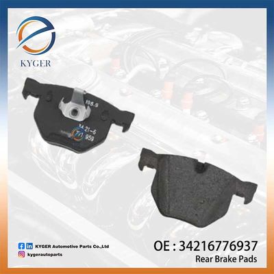 comprar Pedaços de travagem traseiros 3421 6776 937 34216776937 34216868497 34216857108 34212413041 para BMW E60 E61 E63 E64 F15 F85 Fabricação em linha