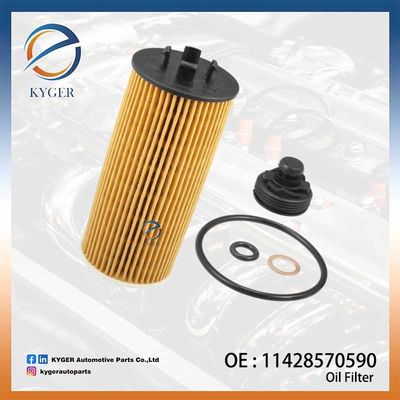 comprar Filtro de óleo de motor para automóveis 11428570590 1142 8570 590 para BMW MINI F54 F60 F56 F55 F57 F45 F46 I12 F49 Fabricação em linha