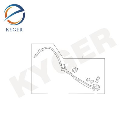 Freelander 2 mangueira de pressão de direção LR044590 para Land Rover 2014 L359