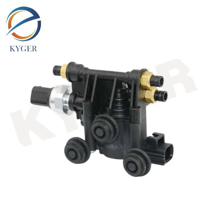 Válvula de bloco de bomba de suspensão de ar para L322 Lr3 Lr4 Válvula de distribuição do sistema de acionamento automático RVH 000046 Para Land Rover Discovery3 4