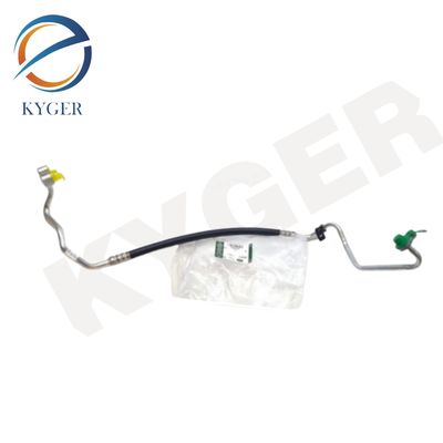 KYGER C2Z24724 Sistema de refrigeração A/C Compressor Saída de ar condicionado Mangueira Supercharged Litro Para Jaguar XF 2009 - 2015 X250