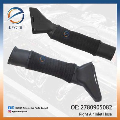 Tubos de entrada de ar direito 2780905082 278 090 50 82 A2780905082 para Mercedes Benz W222 V222 X222 C217