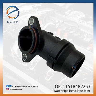 Cabeça de tubulação de água Junta de tubulação 11518482253 1151 8482 253 para BMW X3 G08 X4 G02 X5 G05 G32 Junta de tubulação de alta qualidade por grosso