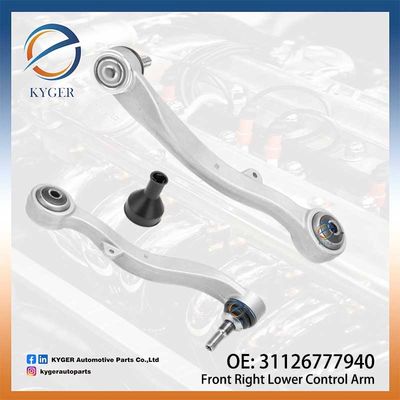 Braço de comando inferior direito dianteiro 31126777940 3112 6777 940 31126770772 311267770838 311267777938 para BMW E60 E63 E64 E65 E66