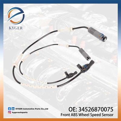 Sensor de velocidade da roda dianteira ABS 34526870075 3452 6870 075 6760424 34526760424 34526785020 para BMW E81E87 E82 E88 E90 E91E92 E93