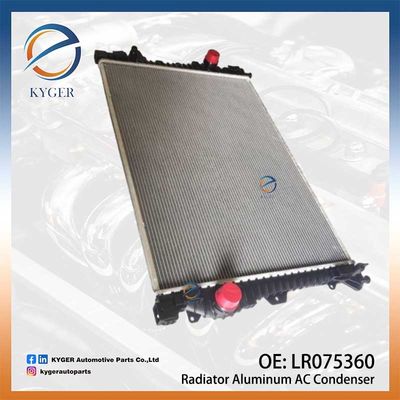 Sistema de refrigeração Radiador AC de alumínio Condensador LR075360 J9C7323 para Land Rover Discovery Sport 2015 Range Rover Evoque 2012