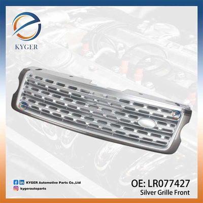 Revestimento de grelha prateada frontal LR077427 LR055880 para Land Rover Range Rover Evoque 2013-2017