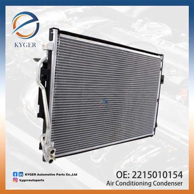 Condensador de arrefecimento de ar Condensador de ar condicionado 221 501 01 54 2215010154 2215010554 para Mercedes Benz W221 C126