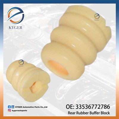 Bloco tampão de borracha traseira 33536772786 3353 6772 786 para BMW MINI R56 R55 R60 R58