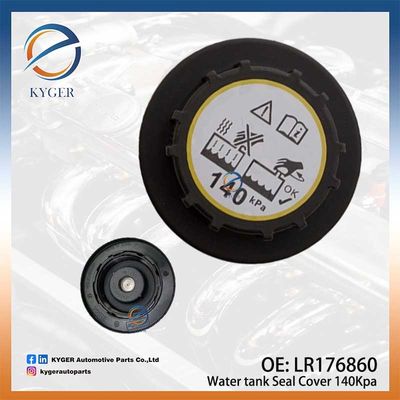 Tanque de água Cobertura de vedação 140Kpa LR176860 LR017427 T2H57759 para Land Rover Range Rover Sport L494 Cobertura do reservatório de refrigerante do motor