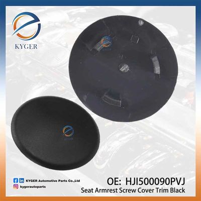 Capa de parafuso do apoio de braço do banco preto HJI500090PVJ para Land Rover Discovery 3 L319 4 Range Rover Sport L320