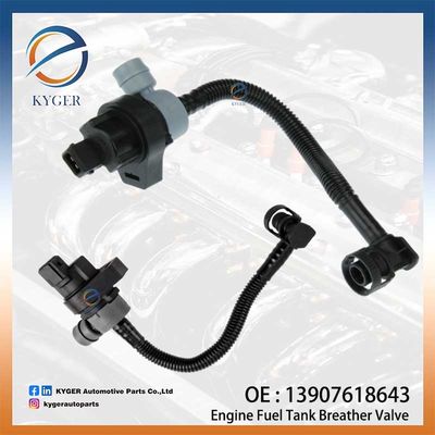 Válvula de respiração do tanque de combustível do motor 13907618643 1390 7618 643 13907572234 13904588396 para BMW X5 E90 E91 E92 128i 328i 528i