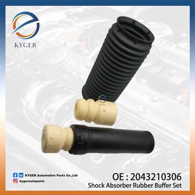 Conjunto de amortecimento de borracha para absorvedores de choque 2043210306 204 321 03 06 A2043210306 para Mercedes Benz W204 S204 C180 C200 C250 C220