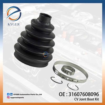 CV Joint Boot Kit Arco Fronteiro Interior CV Joint Boot Kit 31607608096 3160 7608 096 para BMW X3 F25 X4 F26 X5 F15 F85 X6 F16 F86
