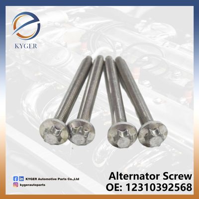12310392568 Acessórios para automóveis Parafuso de montagem do alternador 4 peças 1 conjunto para BMW Série 3 E90 Série 5 E60 12317527681