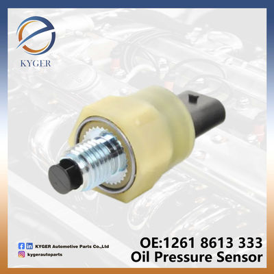 Peças para automóveis de alta qualidade 12618613333 Peças para motores a combustível Sensor de pressão de óleo 1261 8613 333 para BMW N20 F30 F25 F20 F10 E84 E89