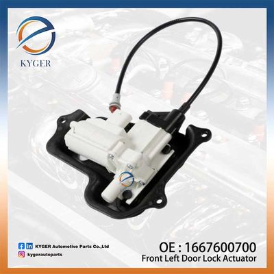 Actuador de fecho da porta da frente para a esquerda 1667600700 166 760 07 00 A1667600700 para Mercedes-Benz M-CLASS W166