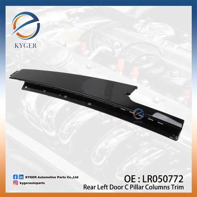 Portão traseiro esquerdo C Colunas de pilares Trim LR050772 LR027216 Moldura de acabamento exterior para Land Rover Range Rover Evoque 2012-2019